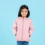 Baby Girl's Mustard Quilted Jacket
